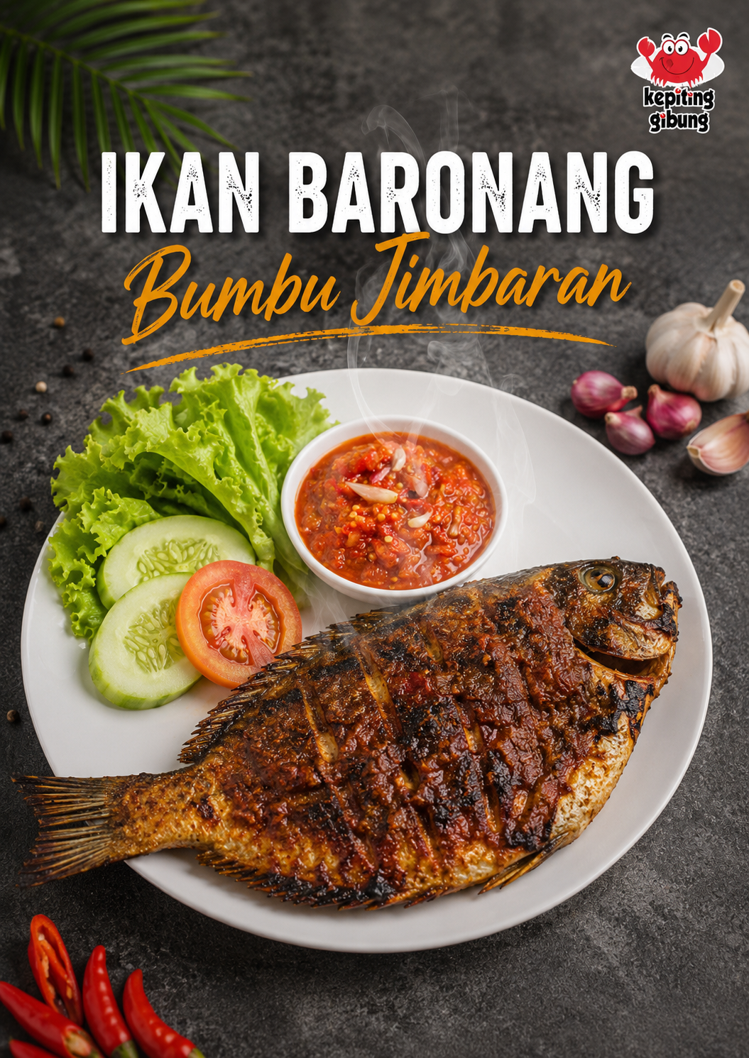 Ikan Baronang Bumbu Jimbaran